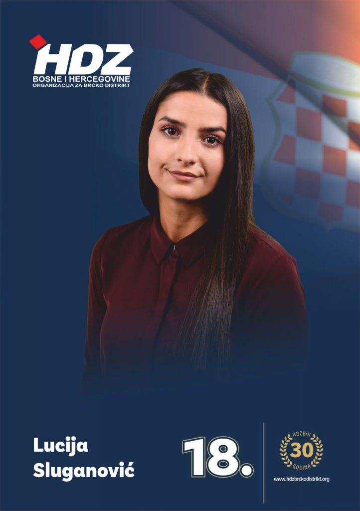 Lucija Sluganović – HDZ Brčko distrikta BiH